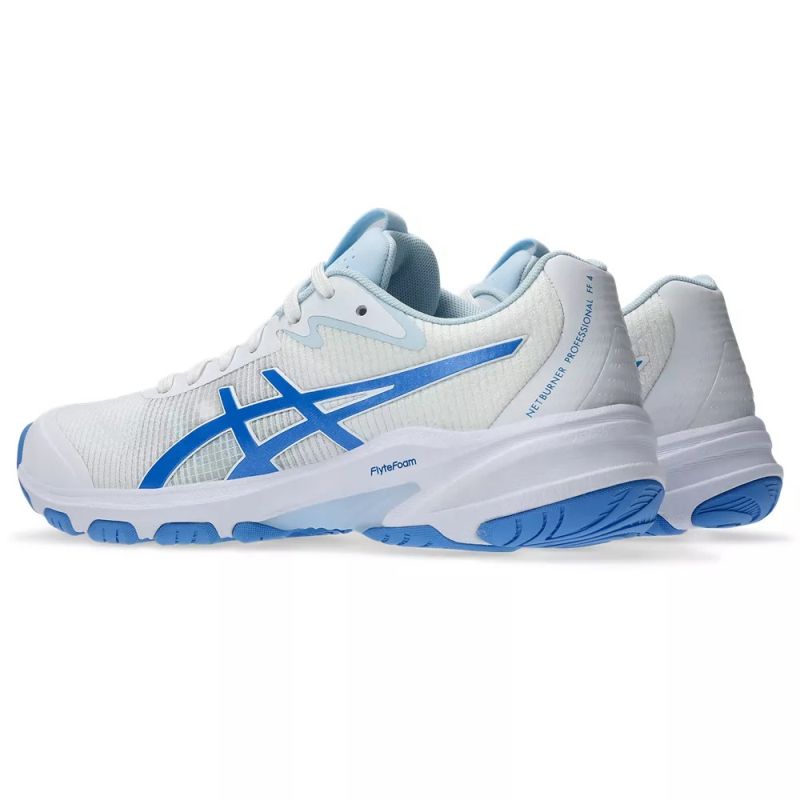 ASICS Netburner Professional FF 4 Women's Netball Shoes - High Performance Indoor Court Shoes for Competitive Netball Players - Perfect for Training and Tournament Play