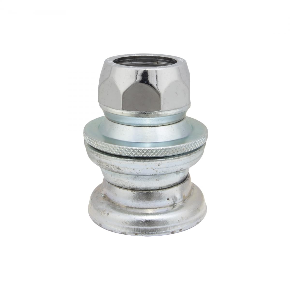 Wald Headset #4080 - 1 Inch Threaded Plated Bicycle Headset for Road & Mountain Bikes | Durable Bike Steering Bearings for Smooth Riding & Easy Installation