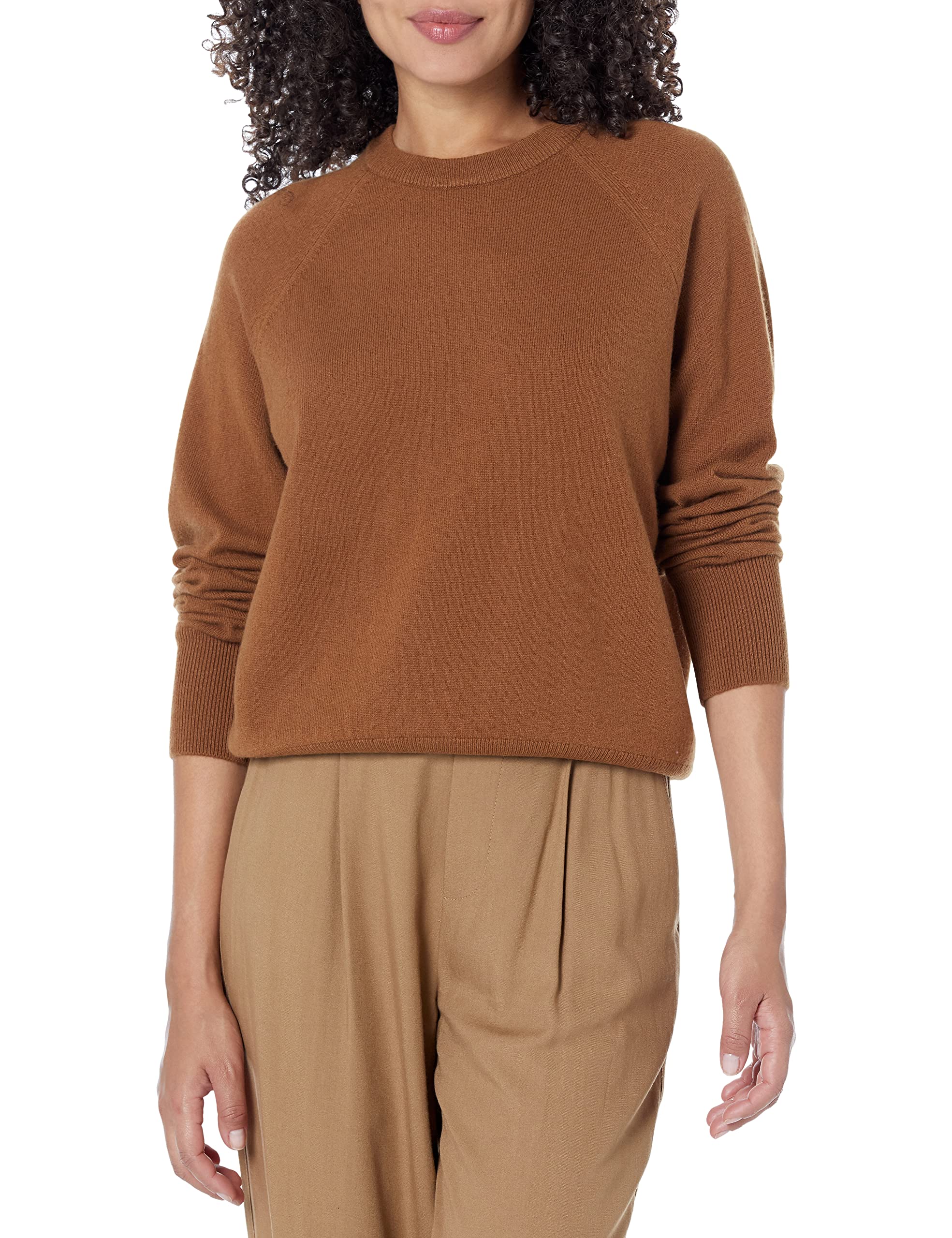 Vince Women's Long Sleeve Knit Sweater - Soft Cashmere Blend Pullover for Fall & Winter - Perfect for Office, Casual Outfits and Holiday Gatherings