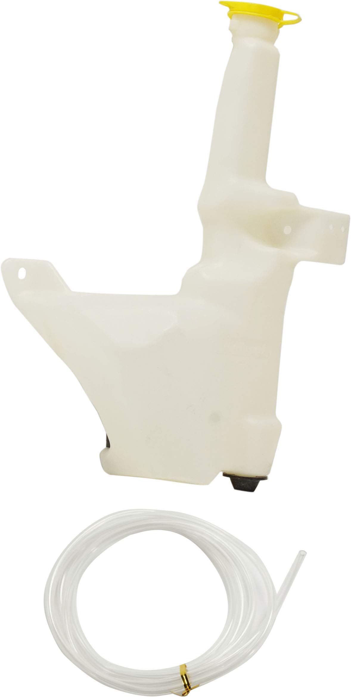 Go-Parts Washer Reservoir Assembly Compatible with RAM 1500/2500/3500 (2014-2018) & 2019 Ram 1500 Classic - Includes Cap, Pump & Sensor - Perfect Replacement for 2015 RAM 1500 with 3.0L Engine - Ideal for Off-Roading, Daily Commuting & Winter Driving