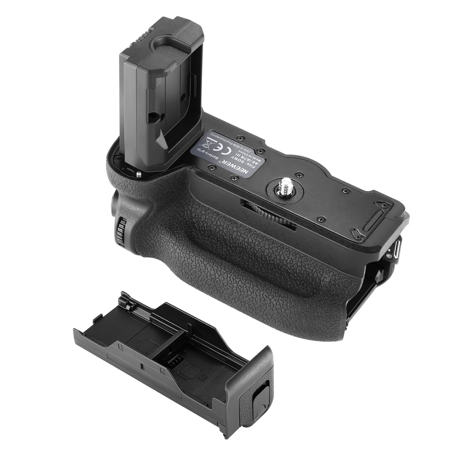 NEEWER Vertical Battery Grip VG-C3EM Replacement for Sony A9 A7R III - Compatible with Sony Alpha A9 & A7R III Cameras - Perfect for Photography, Videography & Travel Shooting