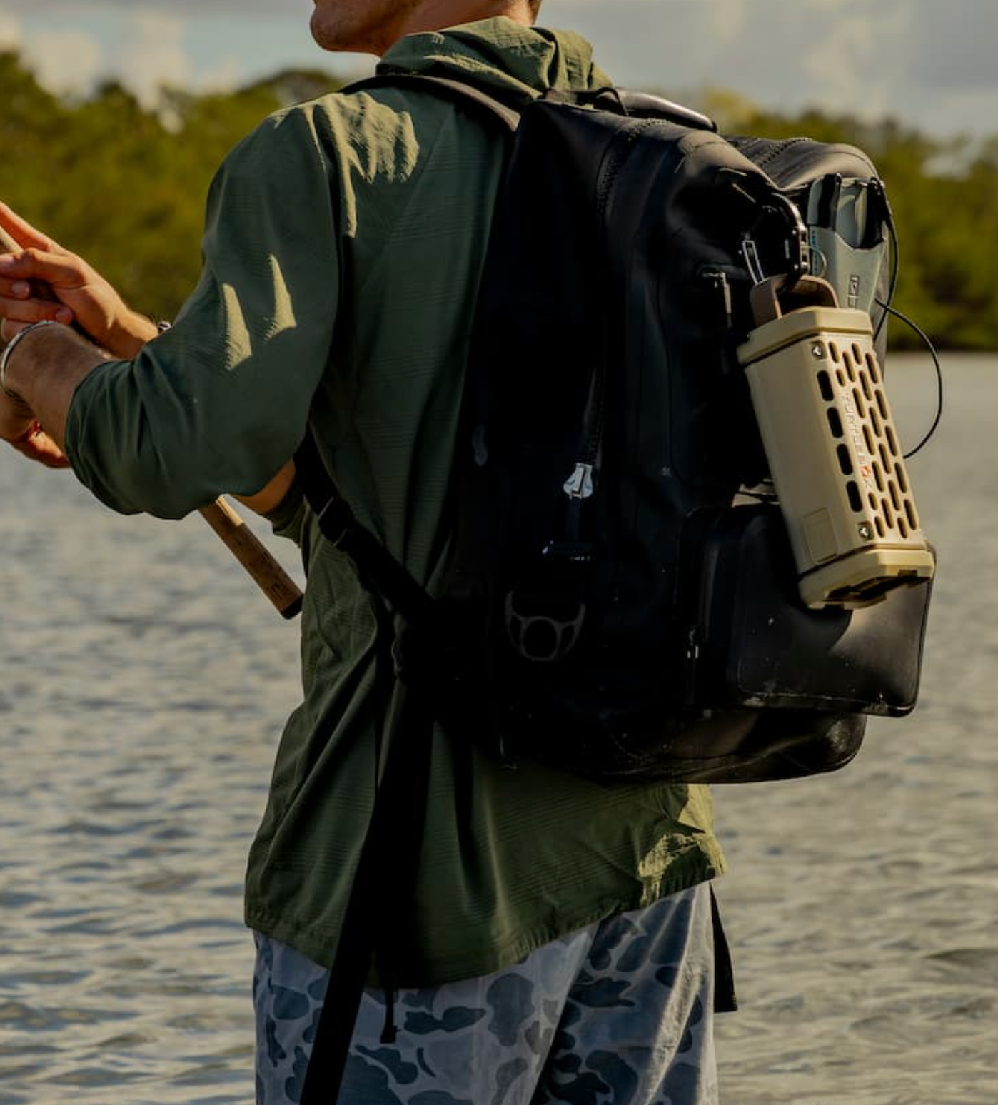 Turtlebox Ranger Portable Bluetooth Speaker - Waterproof, Shockproof, Wireless Outdoor Speaker with 100W Power - Perfect for Camping, Hiking, Beach & Backyard Parties (Tan)