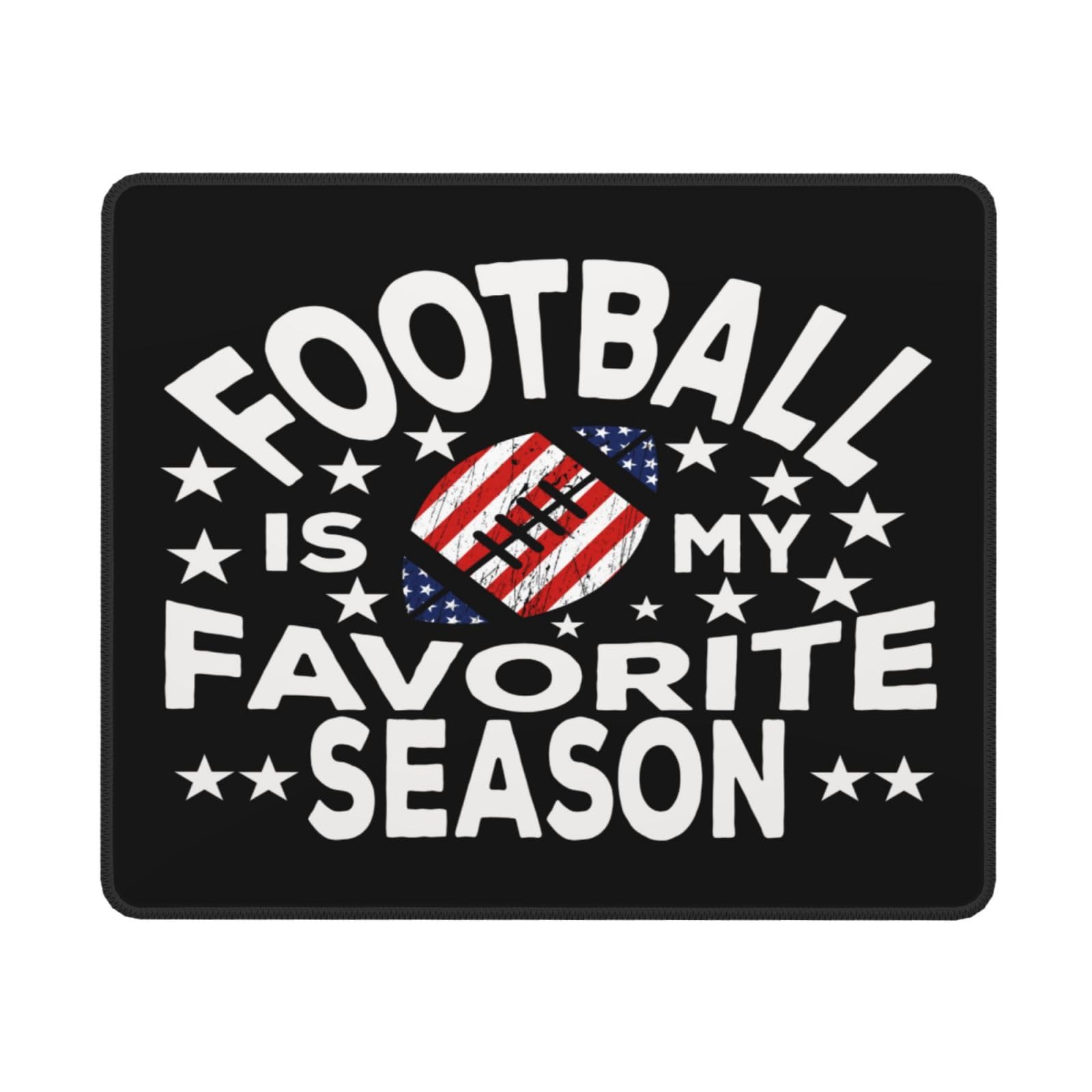 SIYTUAU Football Themed Mouse Pad - Waterproof, Non-Slip Rubber Gaming Mousepad (10x12 inches) for Office & Laptop Use - Perfect for Football Fans, Gamers & Work Desks