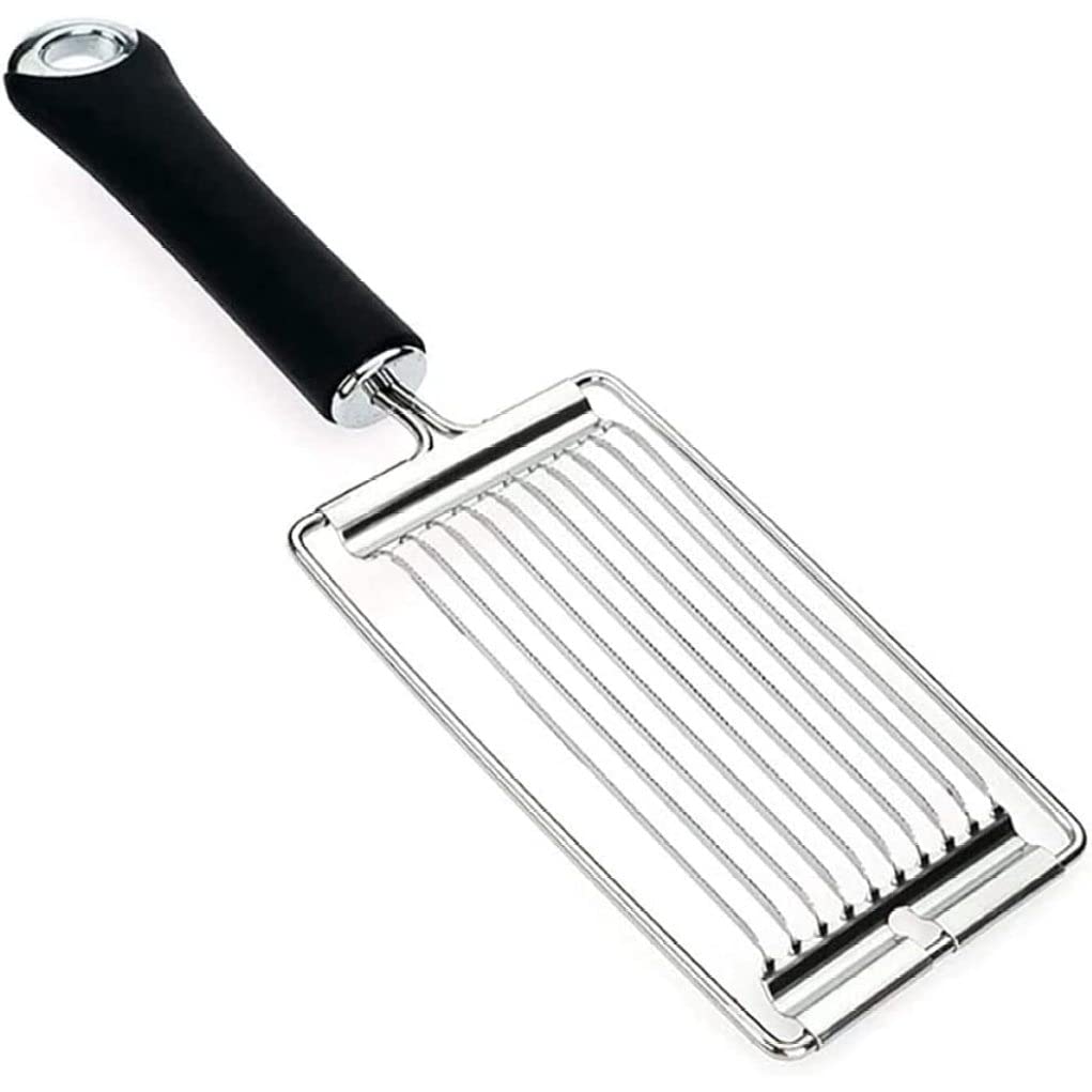Premium Stainless Steel Tomato Slicer & Egg Cutter - Multi-Purpose Kitchen Gadget for Slicing Tomatoes, Boiled Eggs, and Chopping Vegetables - Perfect for Salads, Sandwiches, and Meal Prep