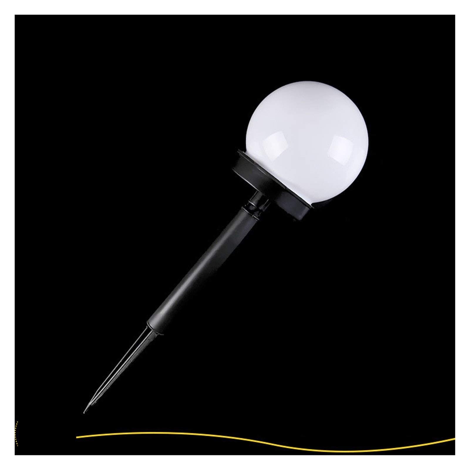 6-Pack Fuxwlgs LED Solar Landscape Lights - Waterproof Solar Garden Lamps with Warm White Light - Outdoor Solar Powered Pathway Lighting for Garden, Yard, Patio, and Walkway Decor