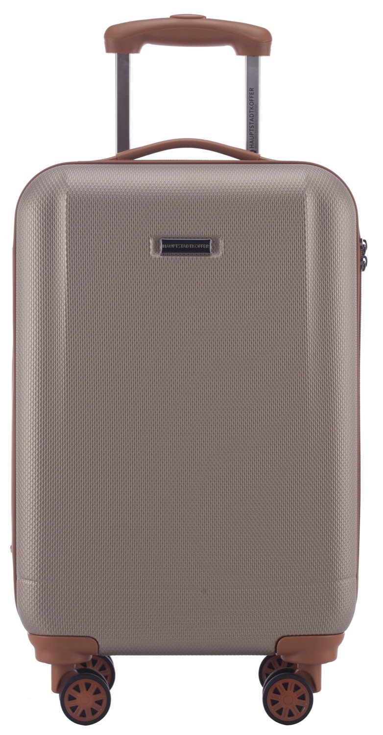 Premium 2-Piece Champagne Luggage Set - Lightweight & Durable Suitcase for Travel, Business Trips & Vacations | Hauptstadtkoffer Collection