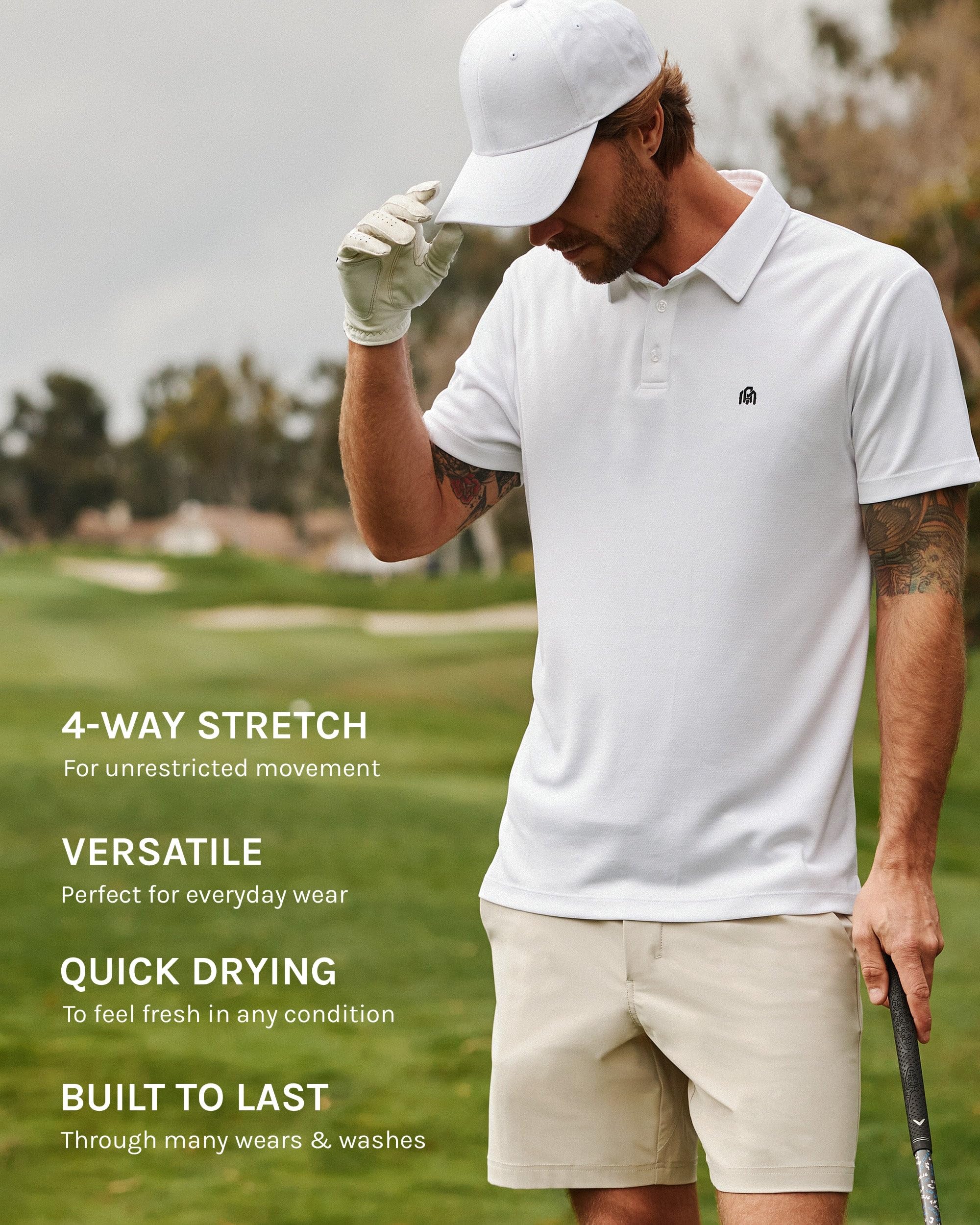 INTO THE AM Men's Breathable Quick-Dry Workout Shorts - 7
