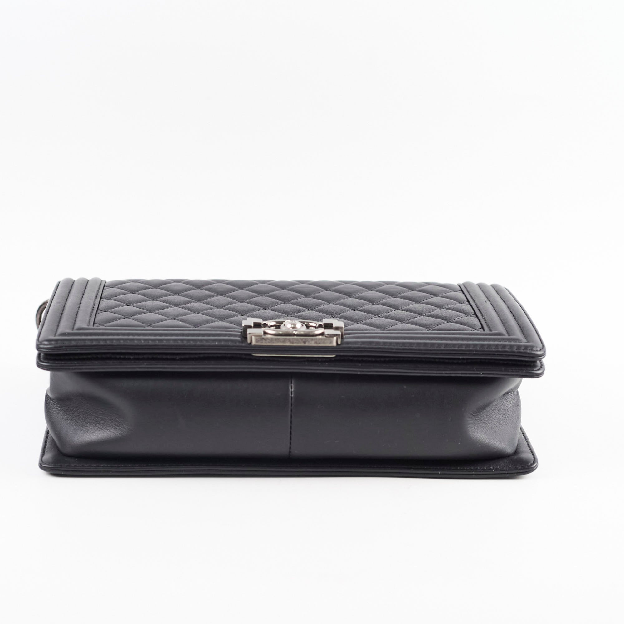 Chanel New Medium Boy Bag Black - Luxury Designer Handbag for Women | Perfect for Evening Parties, Date Nights & Special Occasions