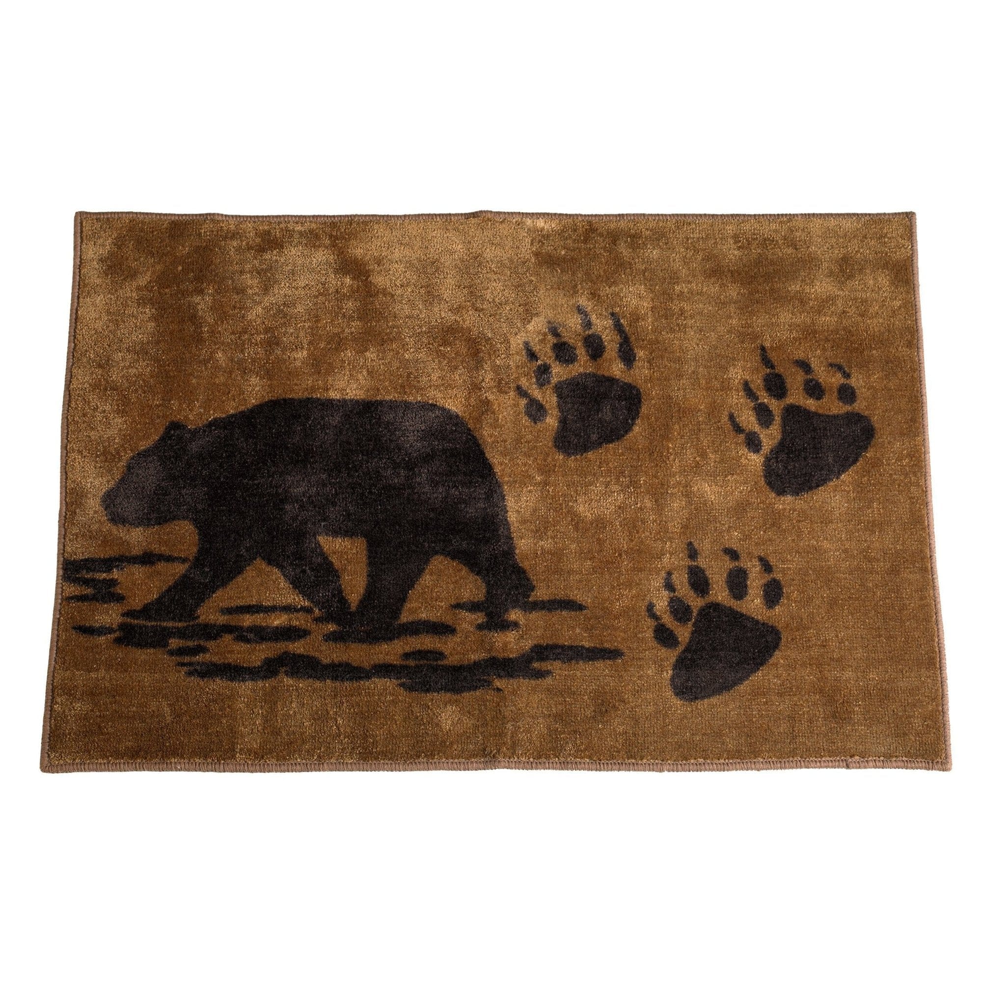 Rustic Bear 14-Piece Bath Accessory Set with Joshua Towel - Complete Bathroom Decor for Cozy Home Spa Experience