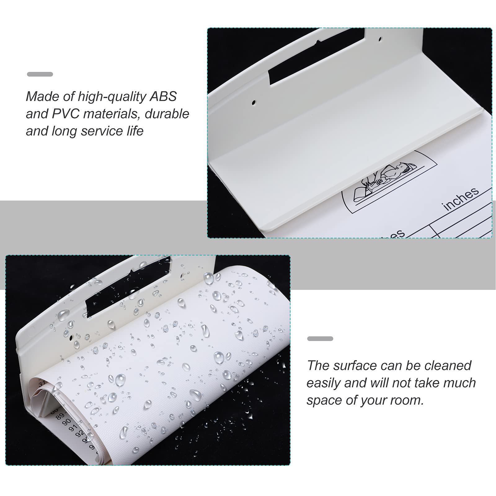 Baby Height Measuring Mat - Safe & Accurate Infant Growth Ruler for Newborns & Toddlers - Perfect for Nursery, Pediatric Checkups & Milestone Tracking