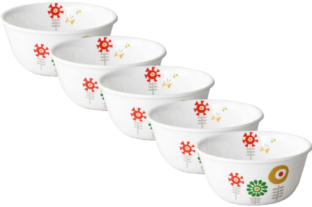 Corelle CP-1730 Variety Bowl Set of 11 - Durable Porcelain Dinner Bowls for Everyday Use, Microwave & Dishwasher Safe - Perfect for Soup, Salad, Cereal & Family Meals