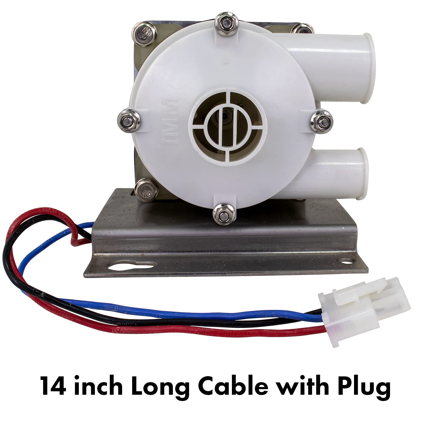 Hoshizaki S-0730 Ice Machine Motor Replacement - IMM Compatible with Mounting Plate, 14
