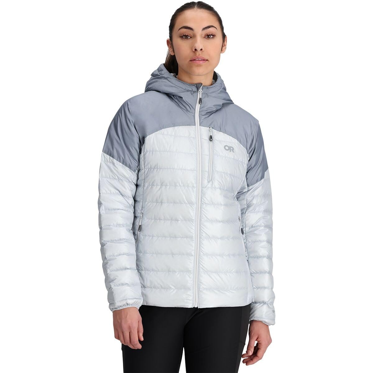 Outdoor Research Women's Helium Down Hoodie - Lightweight Waterproof Winter Jacket for Hiking, Camping & Outdoor Adventures - Warm Insulated Puffer Coat for Cold Weather Activities