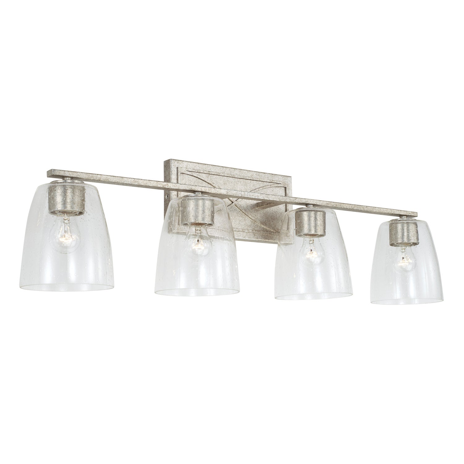 Capital Lighting 4-Light Bathroom Vanity Light Fixture - Modern Chrome Finish for Bathroom, Powder Room & Dressing Area
