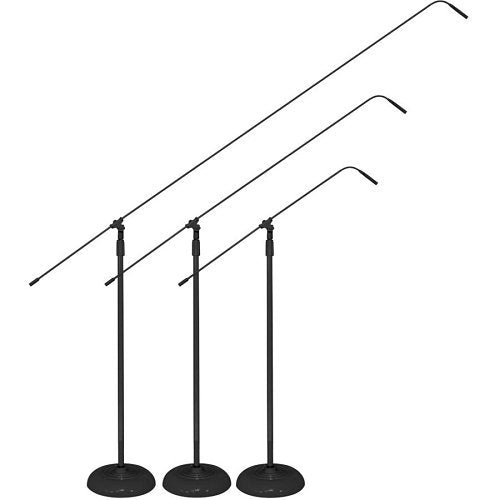 Audix MB8455 MicroBoom 84 Carbon Fiber Boom with Clutch Assembly & M1255B High Output Cardioid Microphone - Professional Studio Recording, Podcasting, and Live Streaming Equipment (Black)