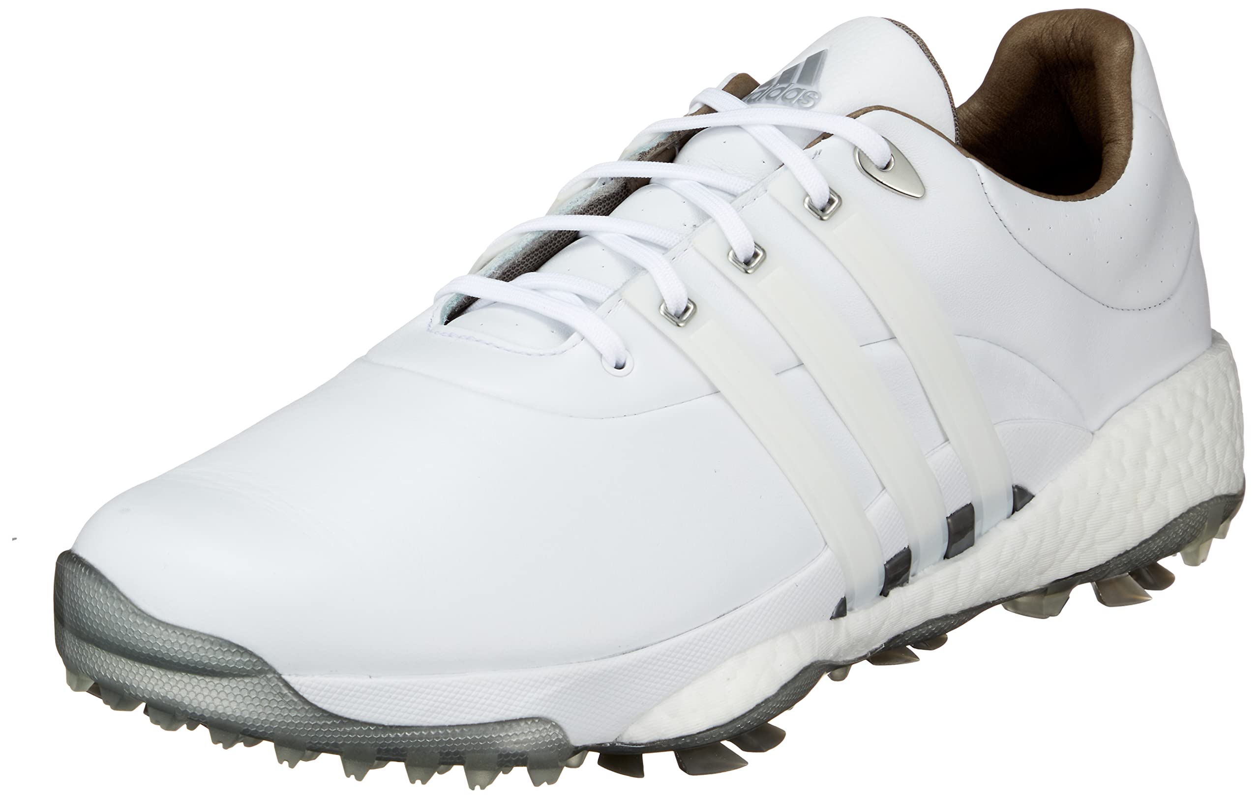 adidas Men's Golf Shoes - Lightweight Spiked Golf Shoes for Men with Comfortable Cushioning | Perfect for Golf Course, Driving Range & Outdoor Sports