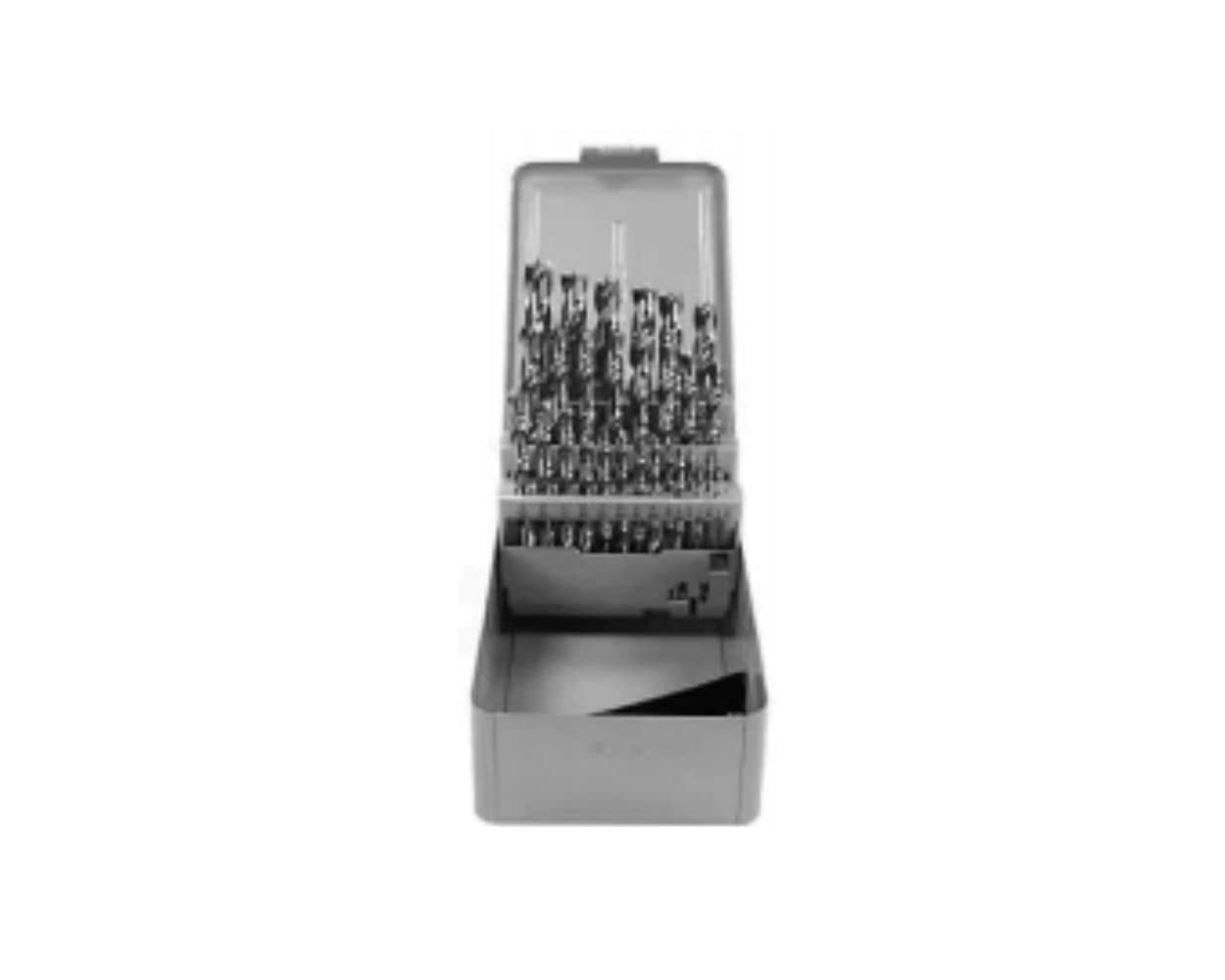 47-Piece Brad Point Drill Bit Set - #1 to #47 Sizes - Premium Woodworking & Metal Drilling Tools for DIY Projects & Professional Use