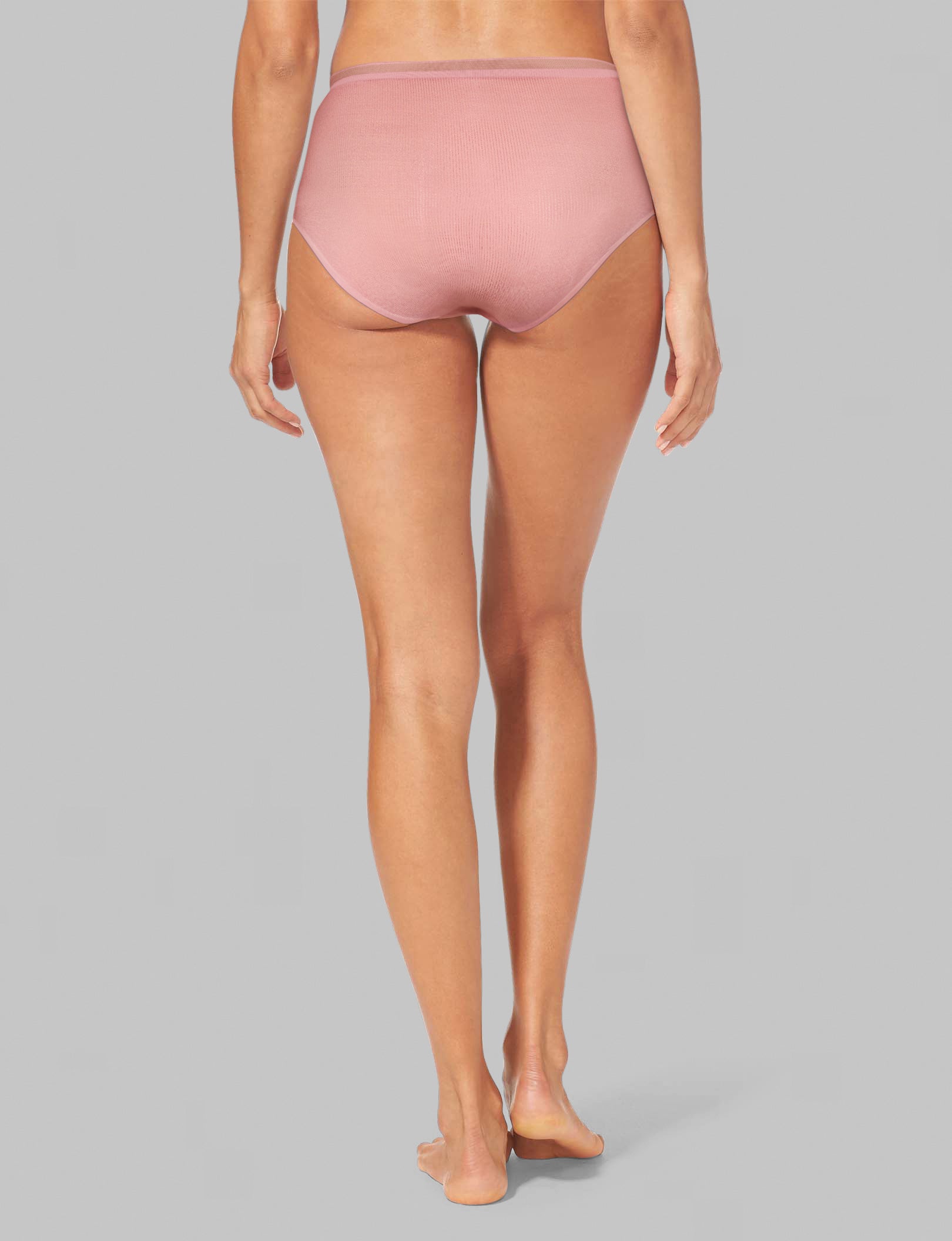 Women's Air High Rise Brief - Comfortable Cotton Underwear for Everyday Wear | Perfect for Yoga, Workout & Lounge