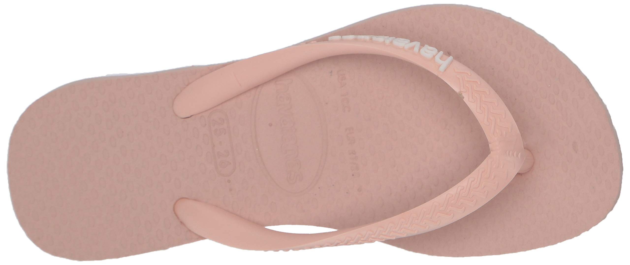 Havaianas Unisex-Child Slim Logo Pop Up Flip Flop Sandals - Comfortable Beach & Pool Slides for Kids, Summer Vacation Essentials