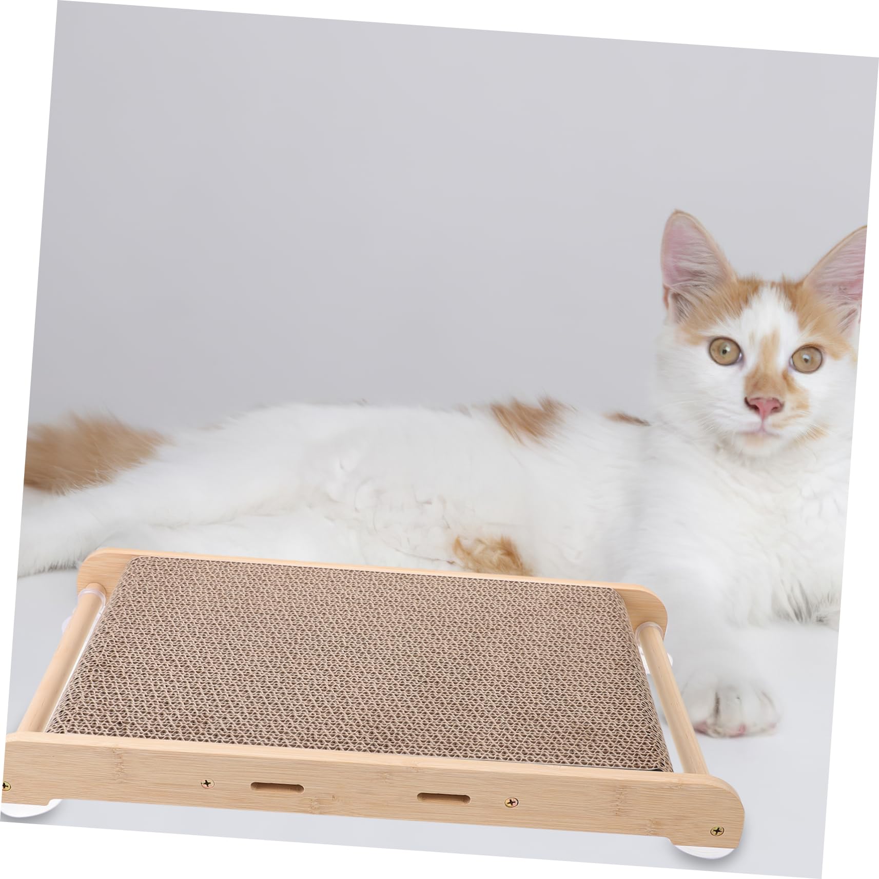 Balacoo Natural Sisal Cat Scratcher Mat - Durable Scratching Pad for Cats to Grind Claws & Protect Furniture, Non-Slip Cat Scratch Rug for Indoor Use - Perfect for Living Room, Bedroom, and Home Decor
