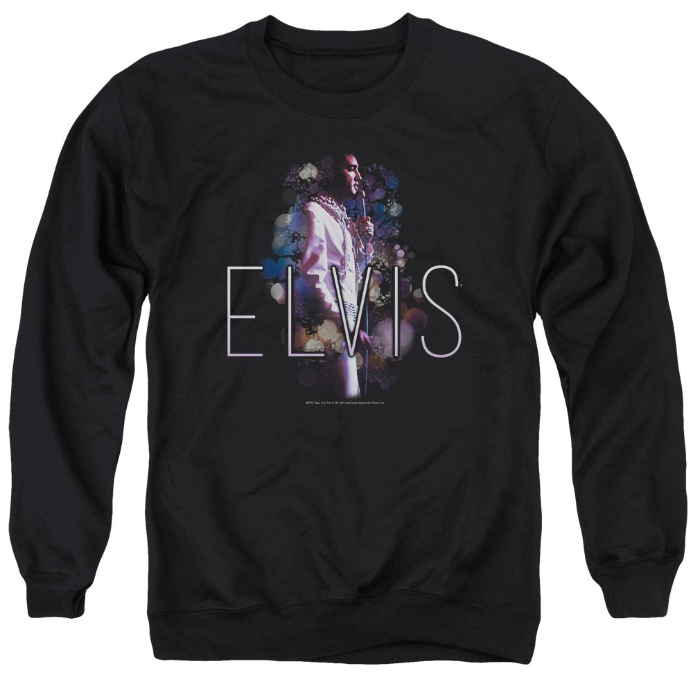 Elvis Presley Vintage Style Unisex Crewneck Sweatshirt for Men & Women | Soft Cotton Pullover | Casual Wear & Gift for Music Fans