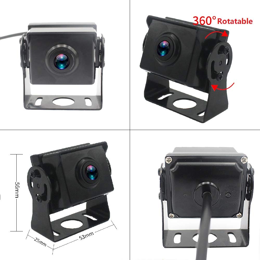 4 Channel Backup Camera Monitor System with 10.1