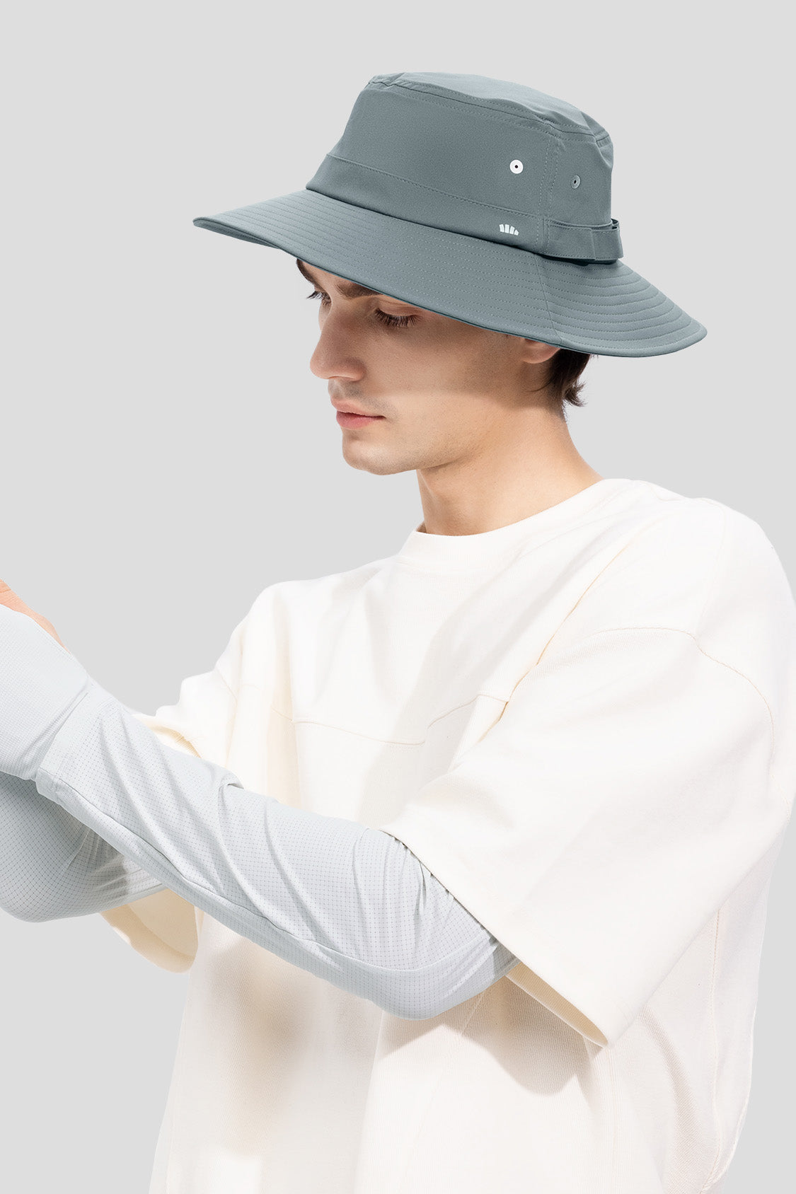 Atee Men's UPF50+ Water Resistant Fishing Hat with Sun Protection - Perfect for Outdoor Activities, Beach, Hiking and Fishing