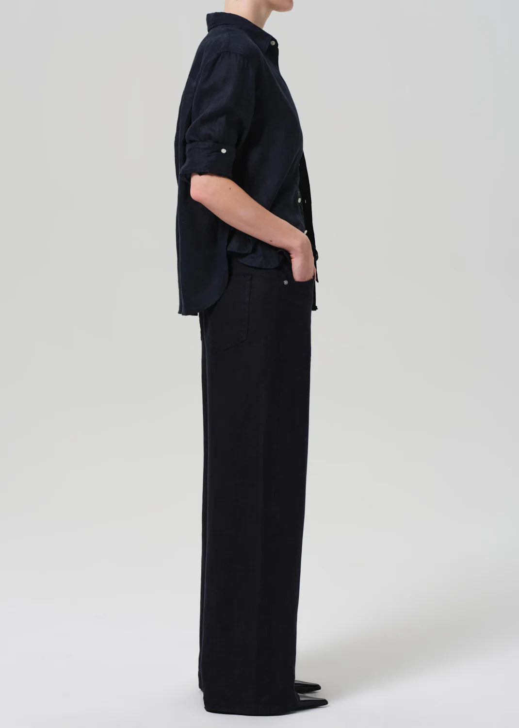 Brynn Drawstring Linen Pants for Women - Comfortable Summer Casual Trousers with Elastic Waist - Perfect for Travel, Beach, and Everyday Wear