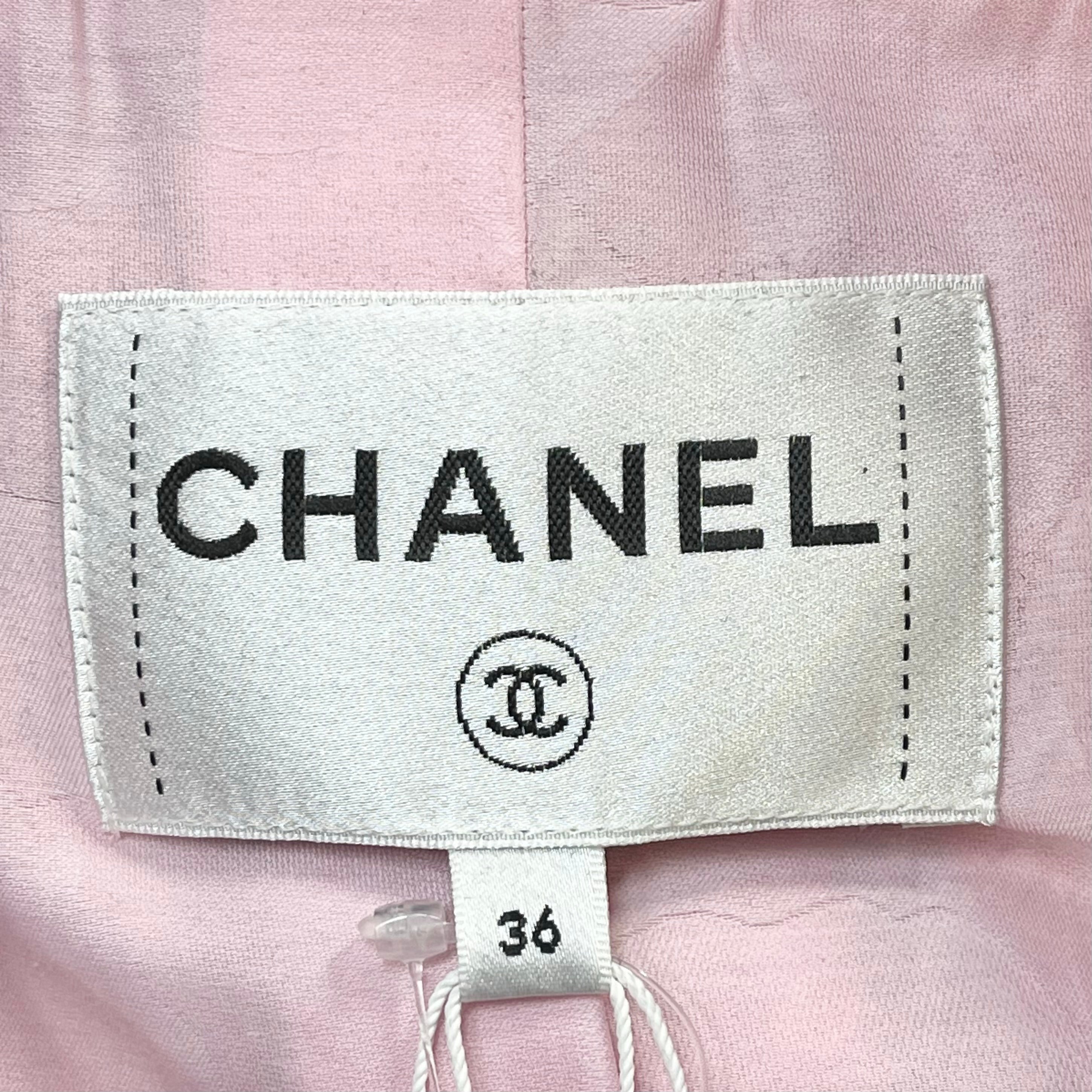 Chanel Tweed Jacket for Women - Classic Luxury Blazer with Elegant Design - Perfect for Office, Parties, and Special Occasions