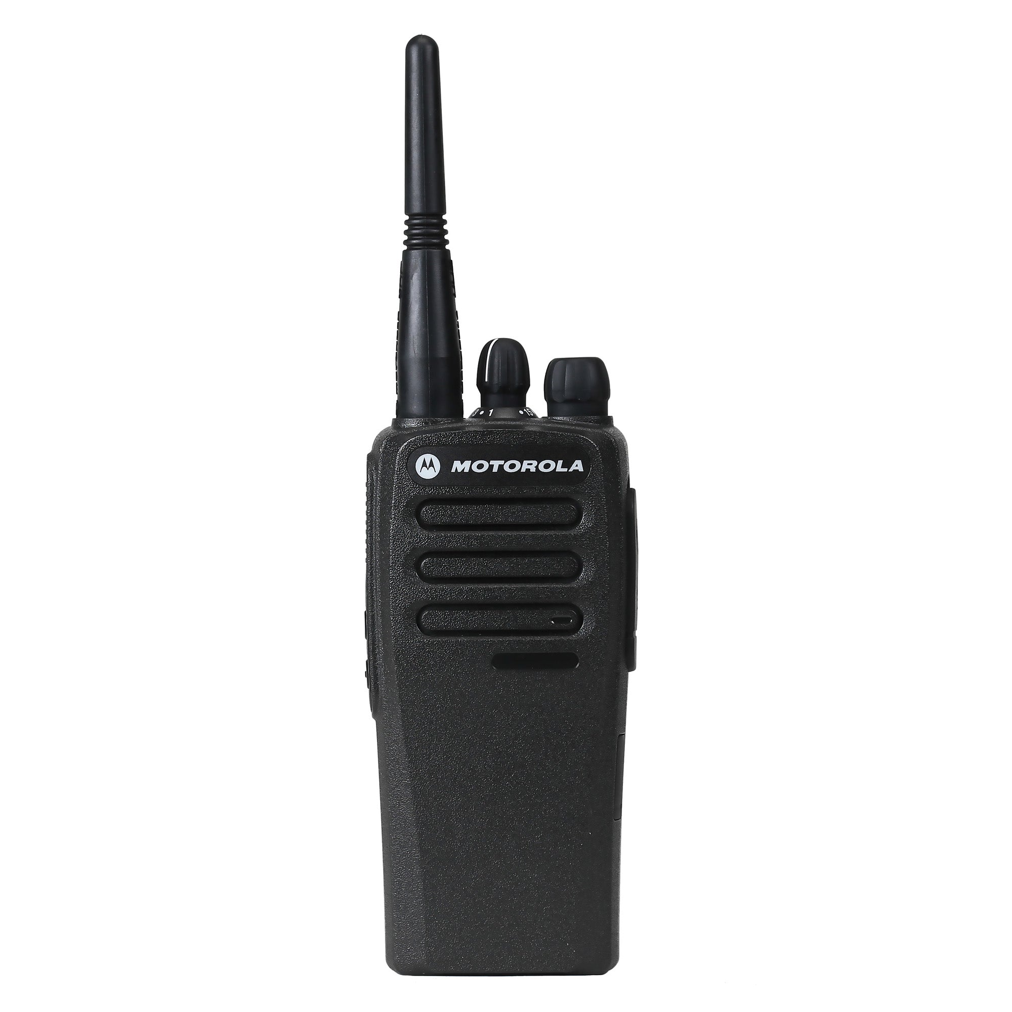 Motorola CP200d MotoTRBO 6-Pack Two-Way Radios with OEM Multi-Unit Charger & Speaker Microphones - Ideal for Construction, Security, and Event Communication