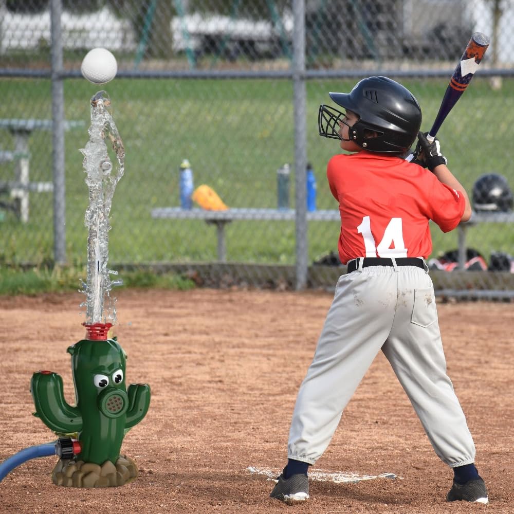 **3-in-1 Water Sprinkler Baseball Game Set for Kids – Outdoor Summer Fun with 3 Baseballs & Adjustable Sprinkler Heads – Perfect for Backyard, Lawn, Garden, and Pool Parties**