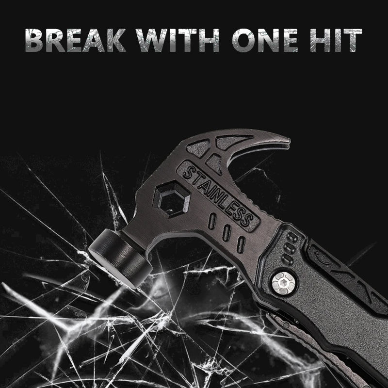 Heavy Duty Multifunctional Pliers with Hammer - Professional Tool for DIY, Home Repair, and Construction Projects | Perfect for Plumbing, Electrical Work, and Automotive Repairs