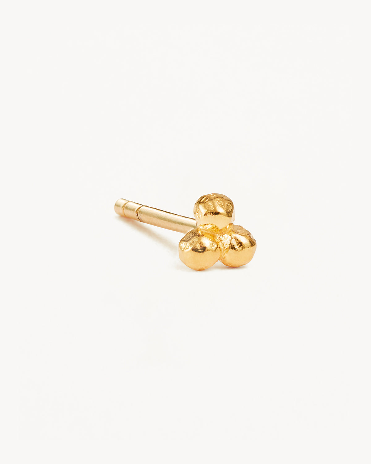 18K Gold Vermeil Karma Stud Earrings for Women - Hypoallergenic Luxury Studs for Everyday Wear, Gift Giving & Special Occasions