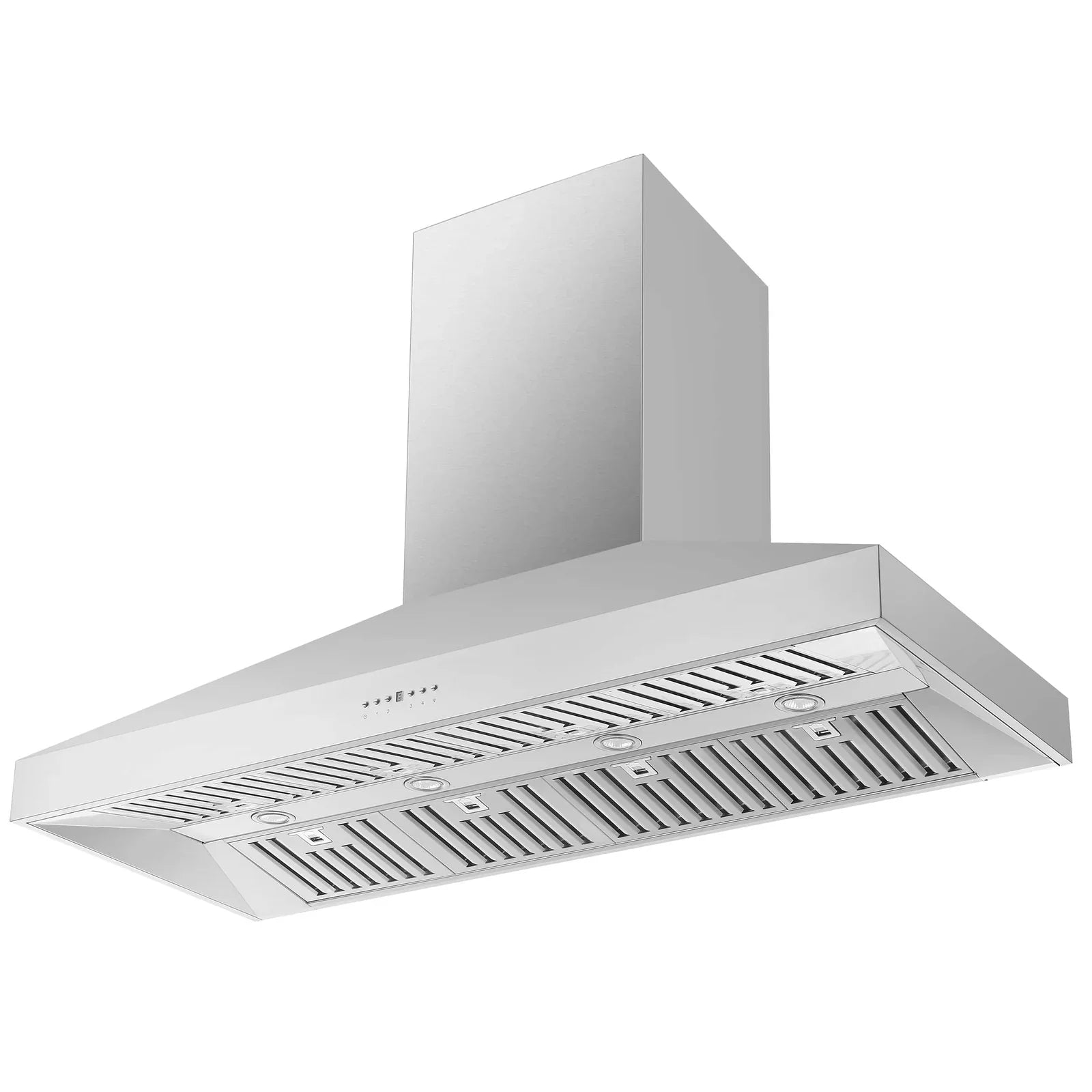60 Inch Stainless Steel Wall Mount Range Hood - FRHWM5094 | Powerful Kitchen Ventilation for Cooking, Grilling & Baking | Modern & Durable Design
