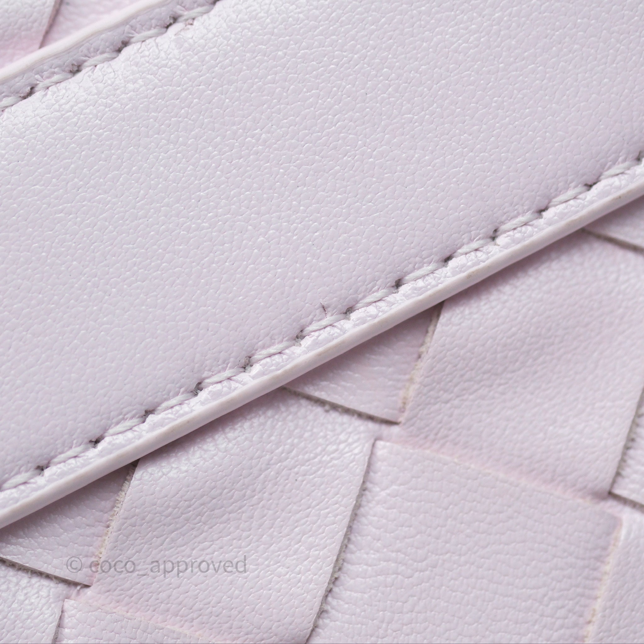 Bottega Veneta Wallace Pink Intrecciato Leather Crossbody Bag with Gold Hardware - Perfect for Women's Fashion, Date Night & Luxury Gift Giving