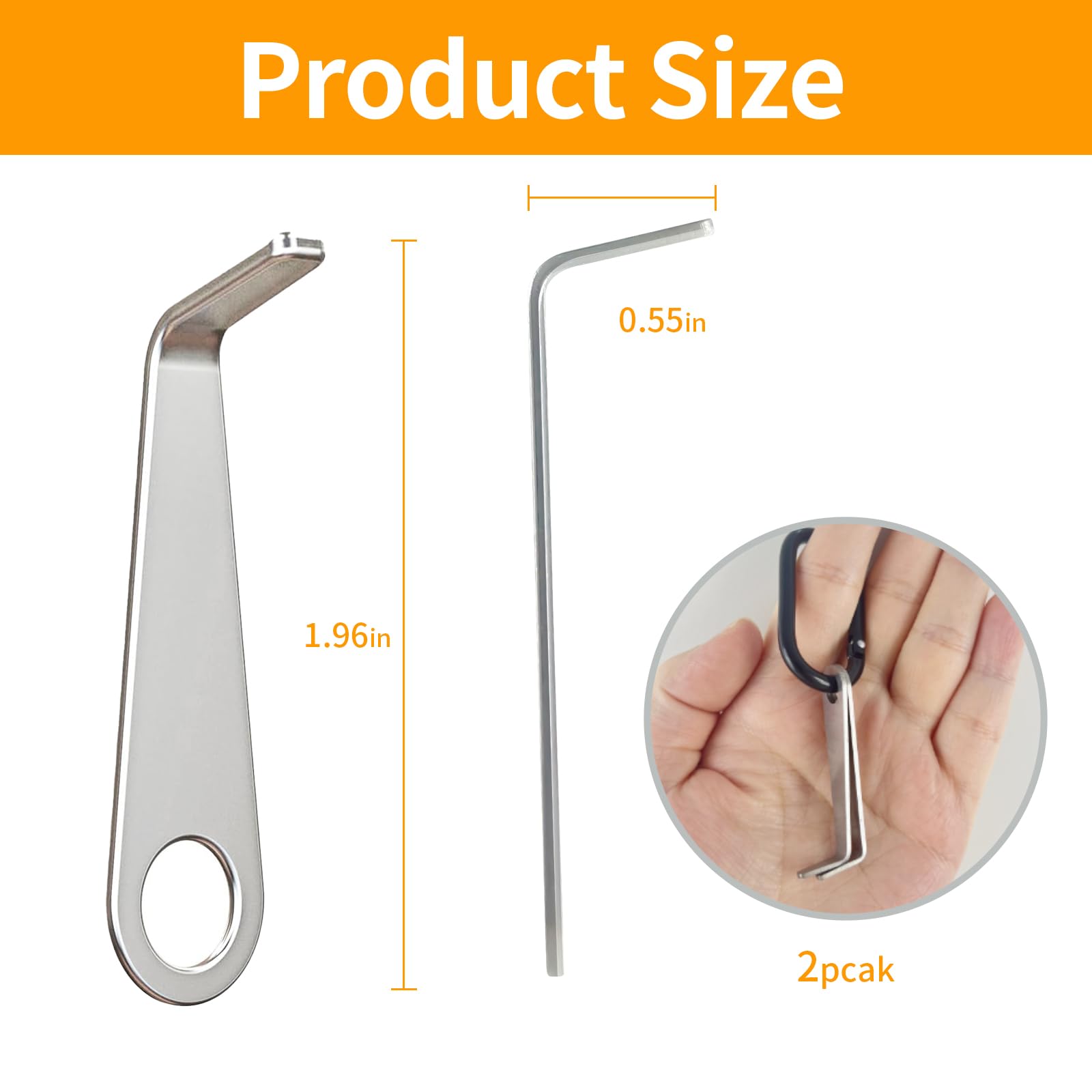 2024 Video Doorbell Key Replacement Tool 2 Pack - Secure Removal Key Compatible with All-New Battery Doorbell | Perfect for Home Security & Smart Lock Installation