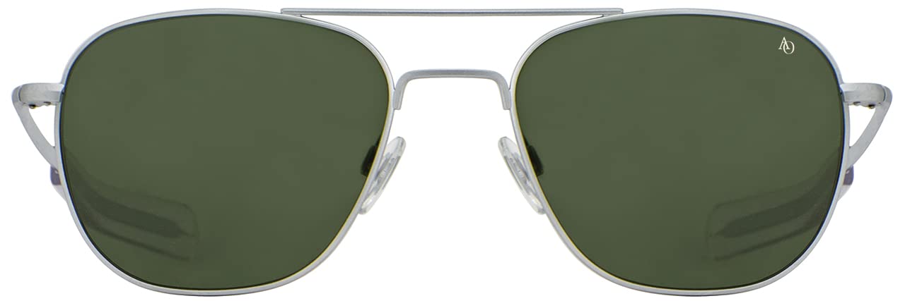 AO Original Pilot Sunglasses with AOLite Nylon Lenses & Bayonet Temple - Classic Aviator Style for Men & Women - Perfect for Driving, Outdoor Sports & Fashion Accessories