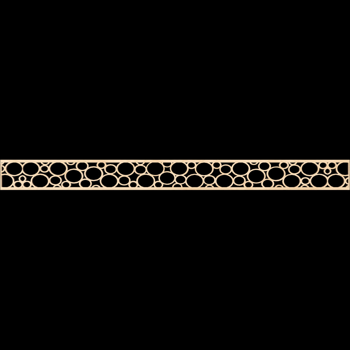 Hemingway Fretwork Moulding - Decorative Wood Trim for Home & Furniture - Perfect for DIY Projects, Wall Paneling, and Cabinet Accents