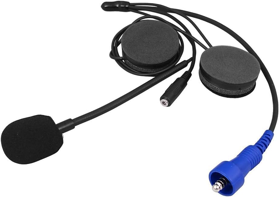 Rugged Off-Road Helmet Kit with Headset for Racing Radios & Intercoms - Includes Flex Boom Mic, Alpha Audio Speakers & 3.5mm Earbud Jack | Perfect for Motocross, ATV, Dirt Biking & Off-Road Adventures