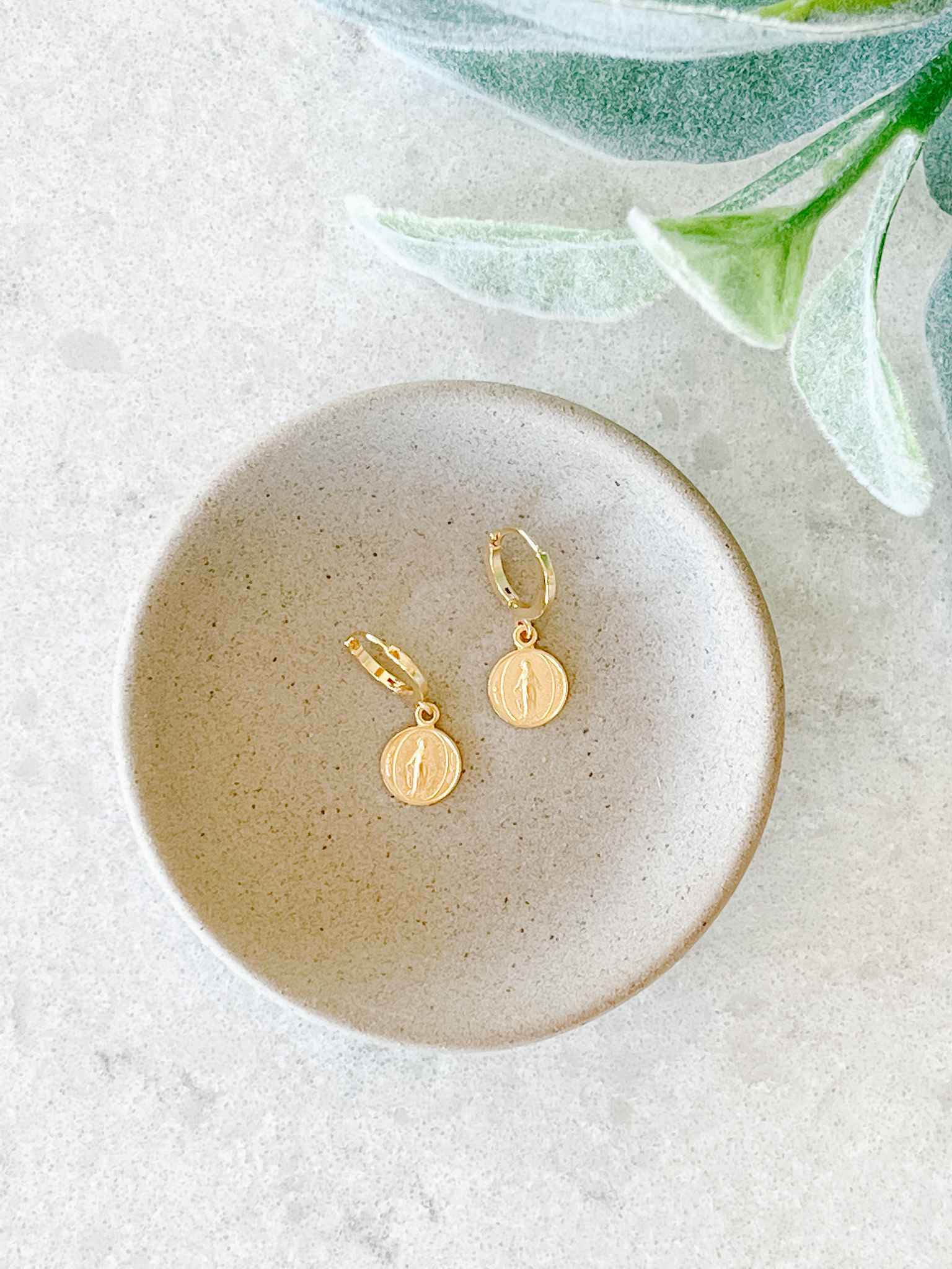 Stunning Miraculous Medal Earrings - Religious Jewelry for Women - Perfect for Church, Gifts & Everyday Faith Inspiration