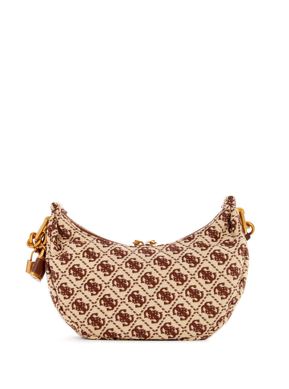 Brown Logo Shemara Mini Hobo Satchel Bag - Stylish Crossbody Purse for Women | Perfect for Work, Travel & Everyday Use