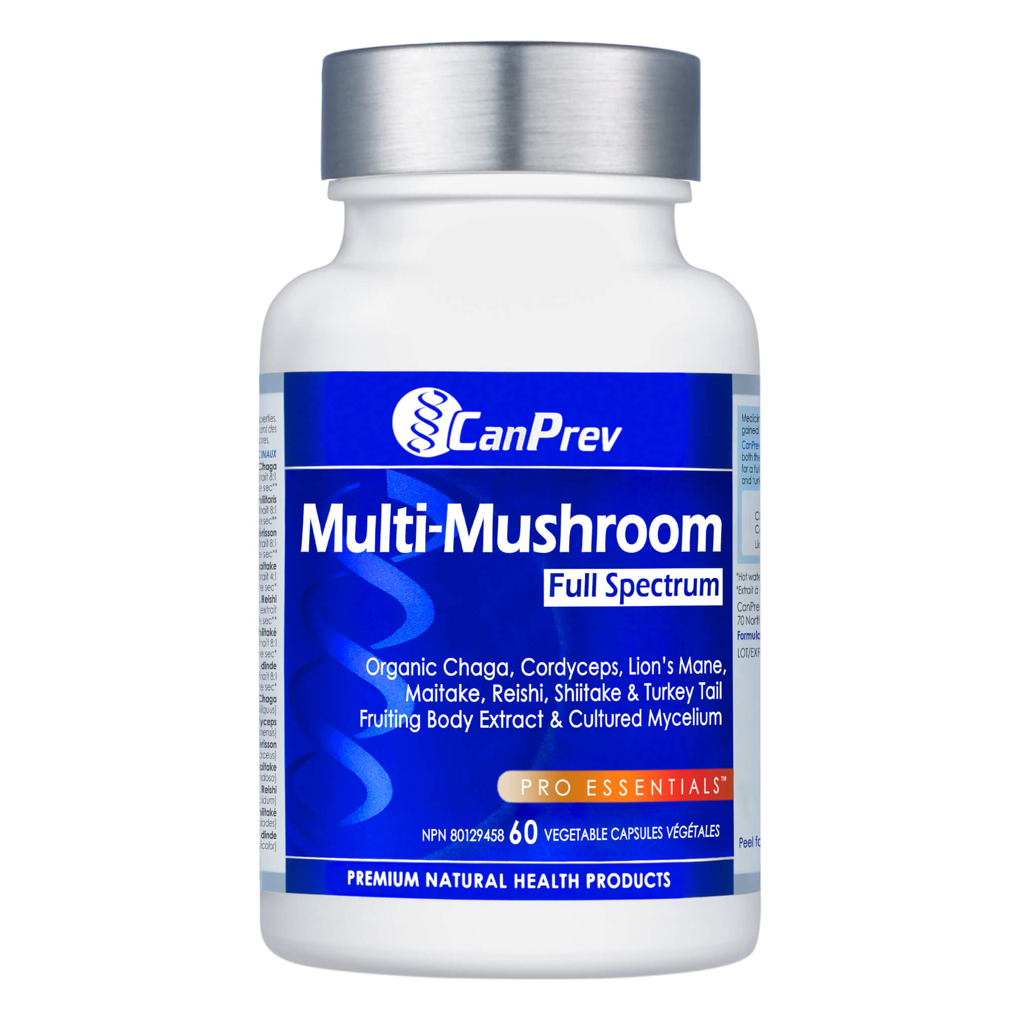 Premium Multi Mushroom Full Spectrum Supplement - Organic Immune Support & Brain Health Booster - Perfect for Daily Wellness, Stress Relief & Cognitive Enhancement