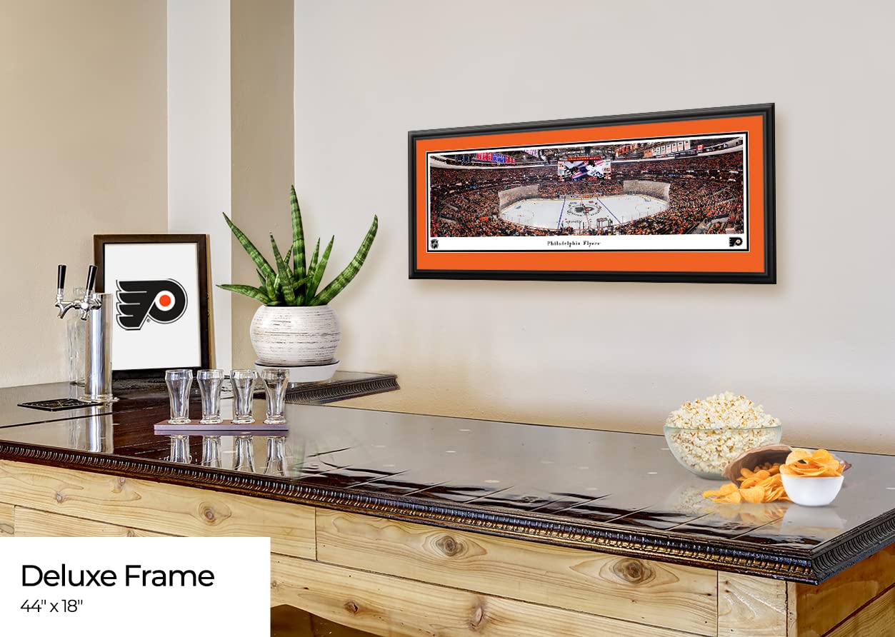 Philadelphia Flyers Panoramic Posters & Framed Pictures - NHL Hockey Team Wall Art Decor by Blakeway Panoramas - Perfect for Home, Office & Man Cave Decorations