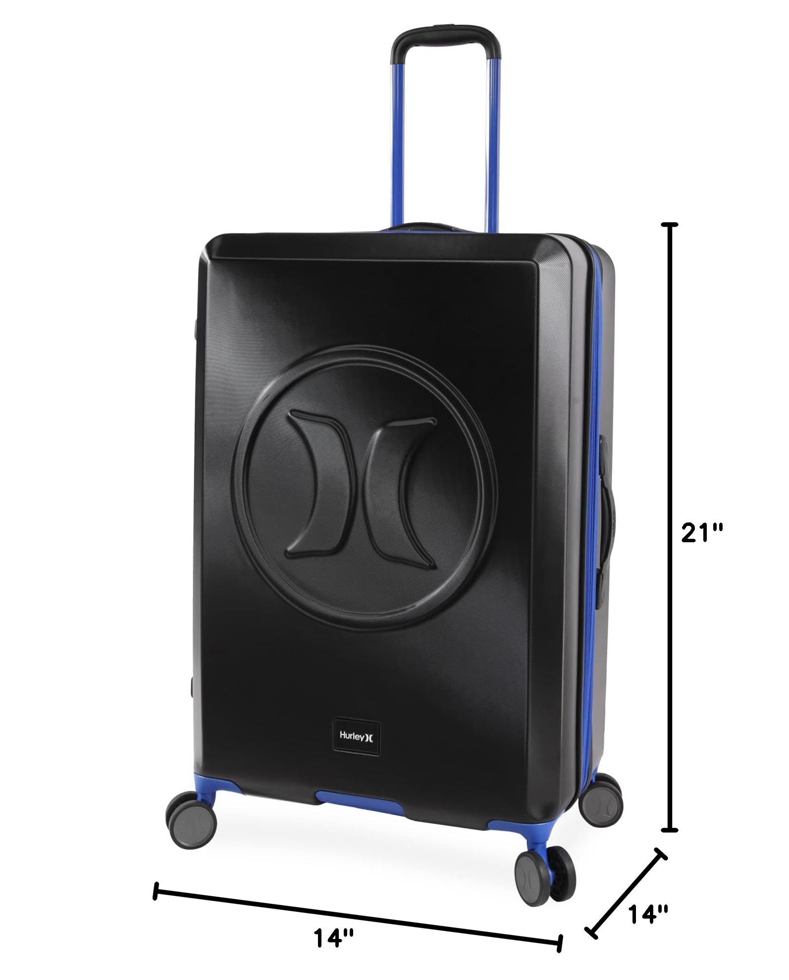 Hurley Wave Hardside Spinner Luggage 28