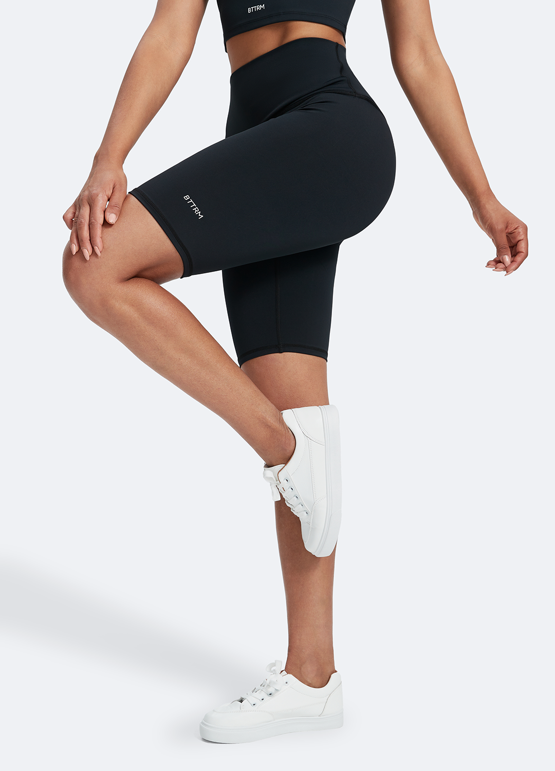 High-Waisted Sculpting Fit Pilates Shorts for Women - Breathable & Stretchy Workout Shorts for Yoga, Gym, and Home Fitness