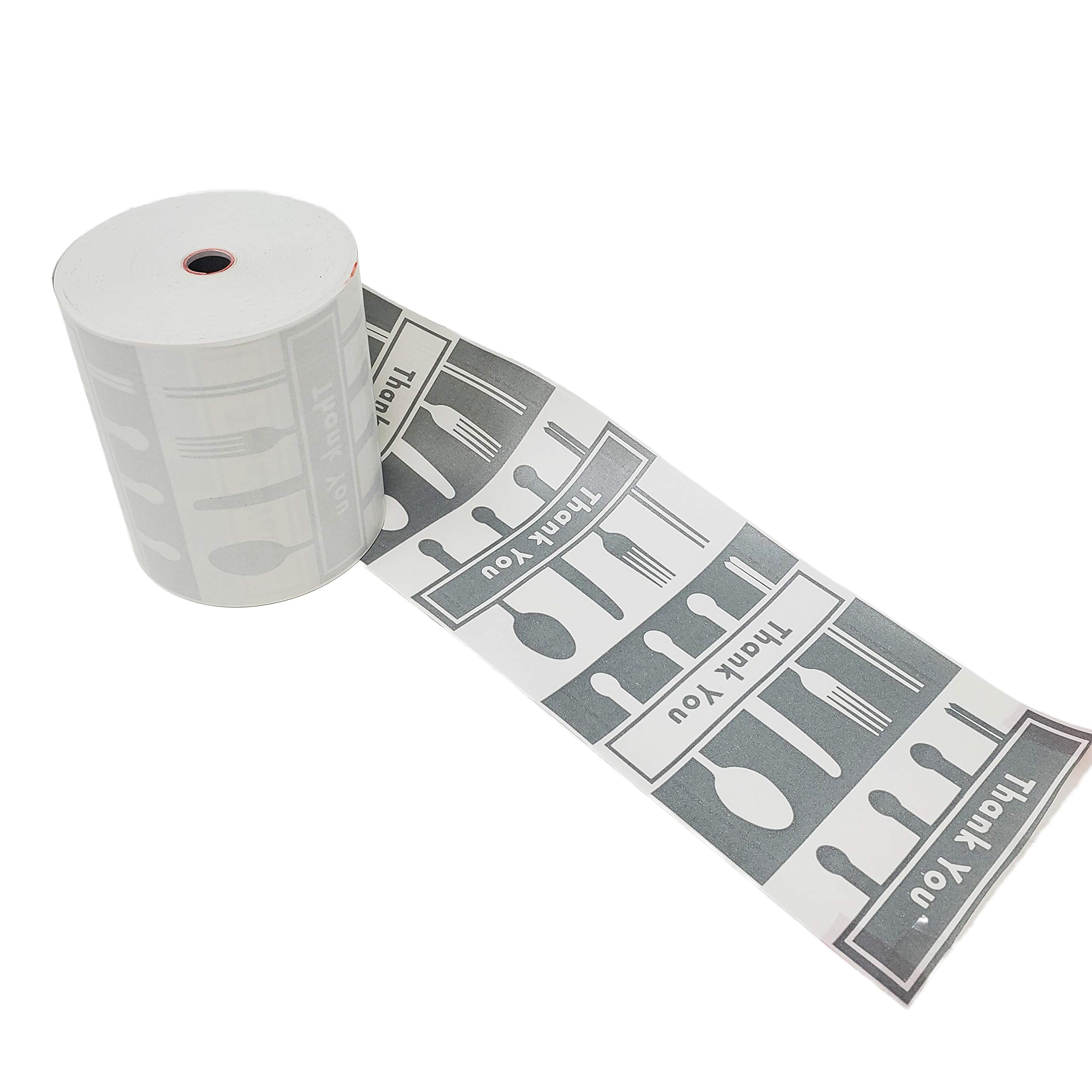 50 Pack Thermal Register Rolls - 3 1/8