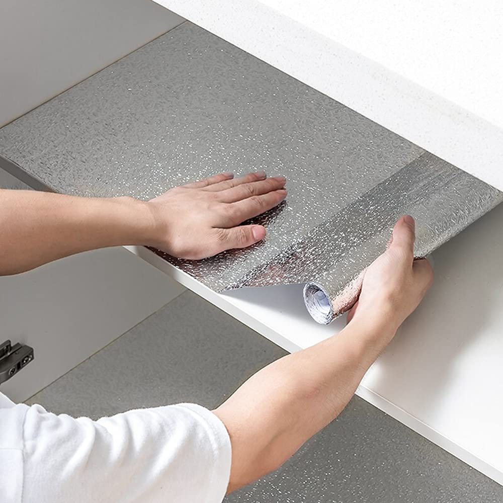 Peel & Stick Kitchen Backsplash - Oil Proof Vinyl Stickers for Countertops & Cabinets - Easy DIY Home Upgrade