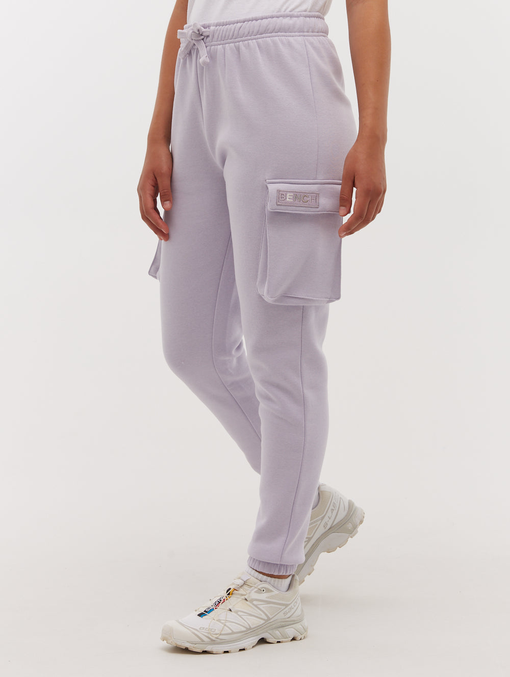 Liat Cargo Joggers for Women - Comfortable Stretch Workout Pants with Pockets - Perfect for Running, Yoga, Gym and Casual Wear