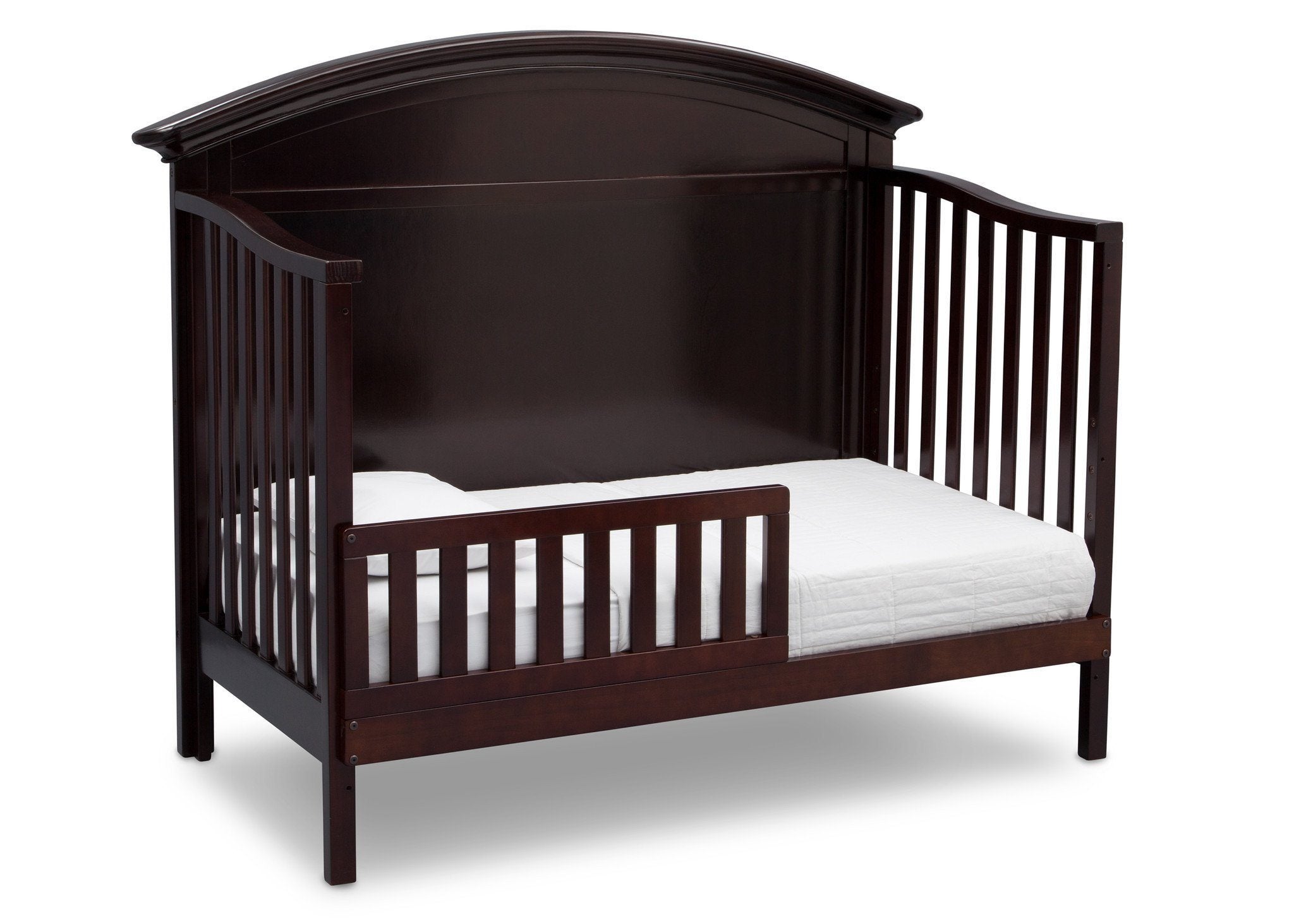 Adelaide 4-in-1 Convertible Baby Crib - Toddler Bed, Daybed & Full-Size Bed - Safe Nursery Furniture for Newborns & Kids - Perfect for Small Spaces & Modern Nurseries