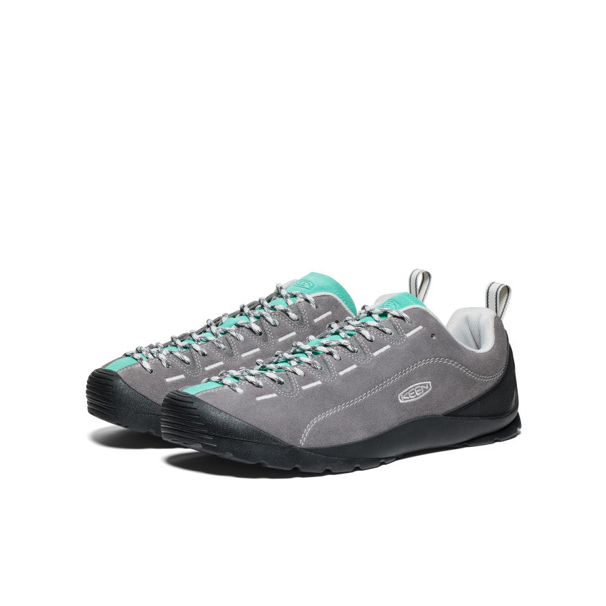 Men's Jasper Sneakers - Steel Grey & Bright Aqua | Lightweight Comfortable Running Shoes for Jogging, Gym & Casual Wear